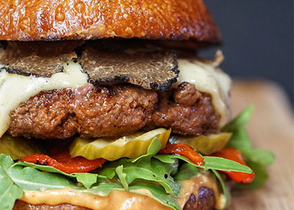 Broodje hamburger bestellen in IJmuiden